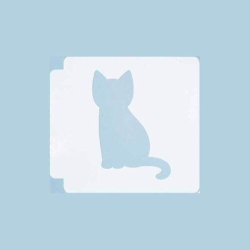 Cat Body 783-B758 Stencil Silhouette