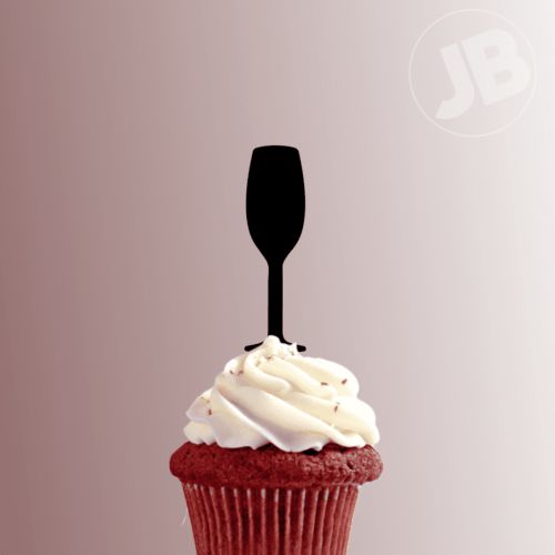Champagne Glass 228-240 Cupcake Topper