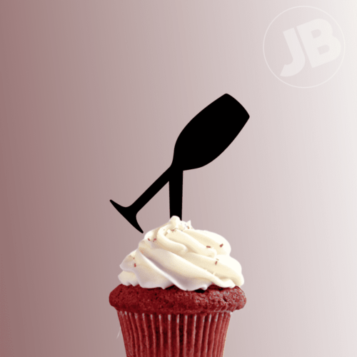 Champagne Glass 228-247 Cupcake Topper
