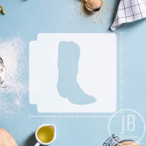 Cowboy Boot 783-B682 Stencil Silhouette