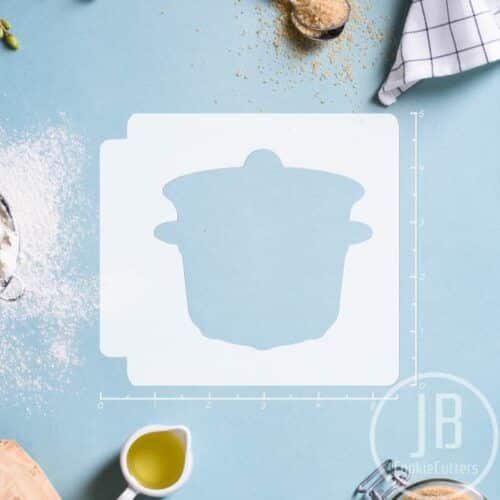 Crock Pot 783-B685 Stencil Silhouette