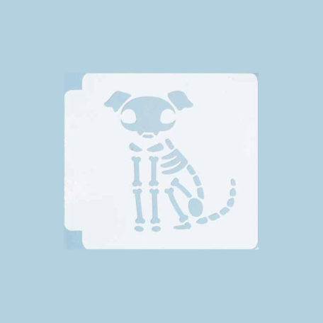 Dog Skeleton Body 783-B759 Stencil