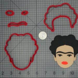 Frida Kahlo Head 266-D004 Cookie Cutter Set