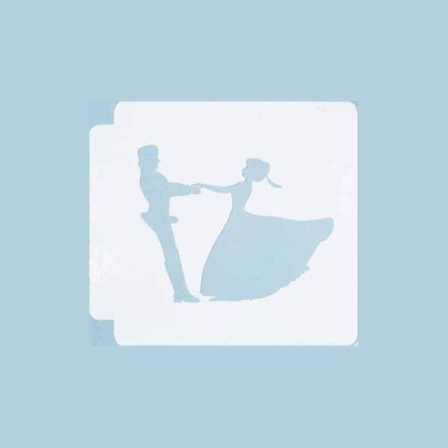Frozen - Anna and Hans 783-B845 Stencil Silhouette