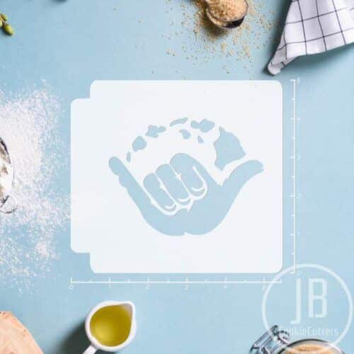 Hang Loose Hawaii 783-B541 Stencil