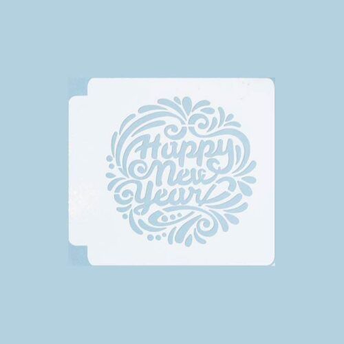 Happy New Year 783-B601 Stencil