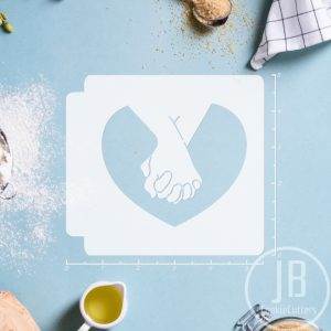 Heart Hands 783-B438 Stencil