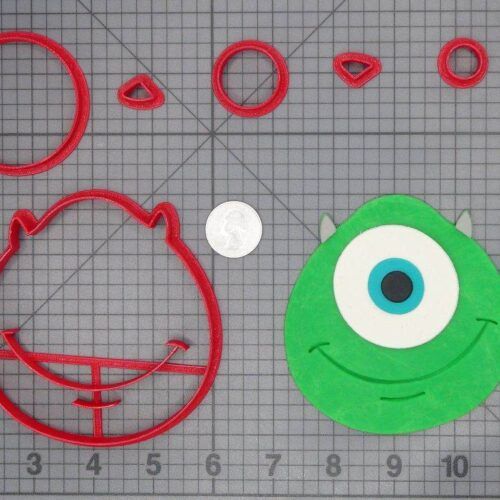 Monsters Inc - Mike Head 266-C841 Cookie Cutter Set