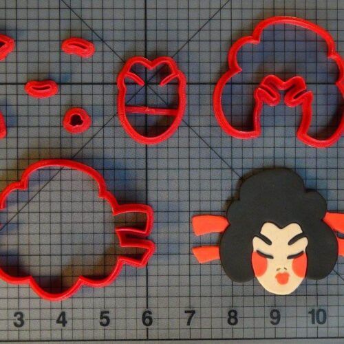 Pin Up Geisha 266-C771 Cookie Cutter Set