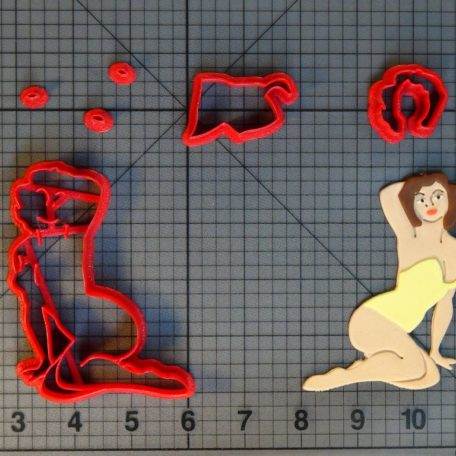 Pin Up Girl 266-C749 Cookie Cutter Set