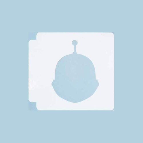 Ratchet and Clank - Clank Head 783-B749 Stencil Silhouette
