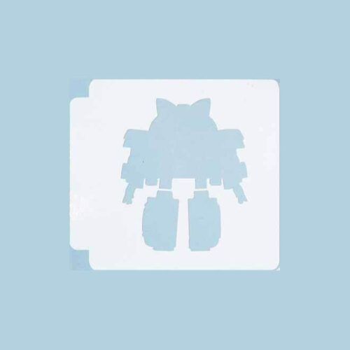 Robocar Poli - Amber Body 783-B806 Stencil Silhouette