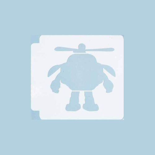 Robocar Poli - Helly Body 783-B810 Stencil Silhouette