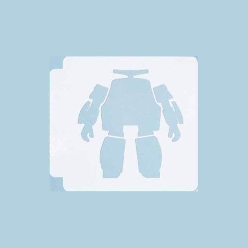 Robocar Poli - Poli Body 783-B809 Stencil Silhouette