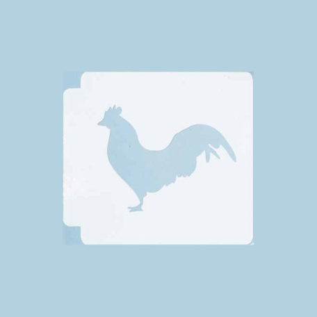 Rooster Body 783-B752 Stencil Silhouette