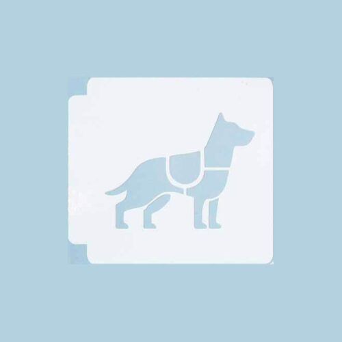 Service Dog Body 783-B756 Stencil Silhouette
