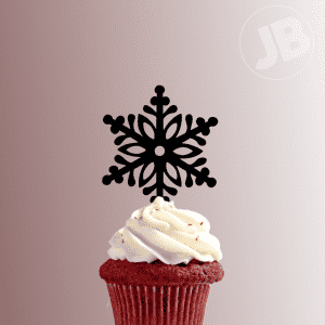 Snowflake 228-250 Cupcake Topper