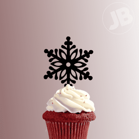 Snowflake 228-250 Cupcake Topper