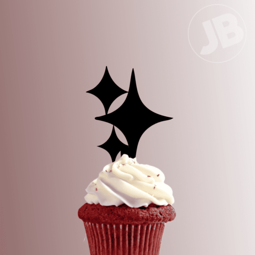 Sparkles 228-246 Cupcake Topper