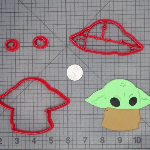 Star Wars The Mandalorian - Baby Yoda Cute Body 266-C852 Cookie Cutter Set