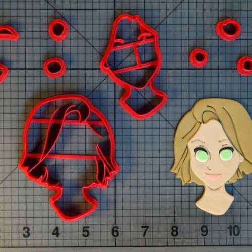 Tangled Rapunzel - Short Hair 266-C678 Cookie Cutter Set