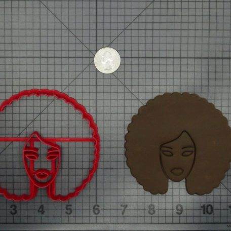 Afro Woman 266-C939 Cookie Cutter