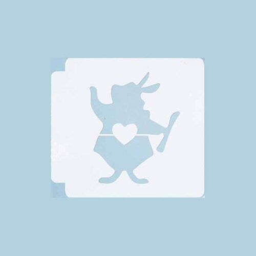 Alice in Wonderland - White Rabbit Body 783-C130 Stencil Silhouette