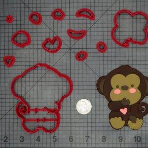 Baby Monkey 266-C950 Cookie Cutter Set