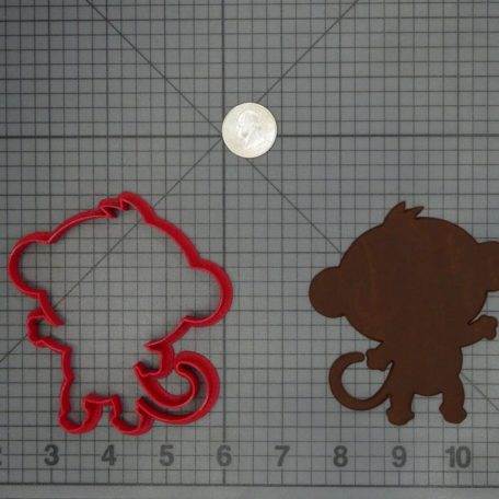 Baby Monkey 266-D008 Cookie Cutter Silhouette