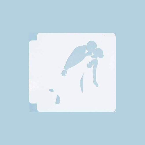 Bride and Groom Kiss 783-C054 Stencil