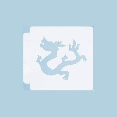 Chinese Dragon Body 783-B924 Stencil Silhouette