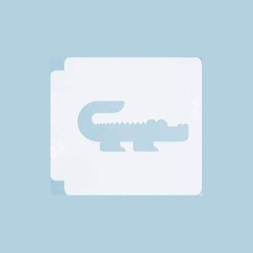 Crocodile Body 783-C007 Stencil Silhouette