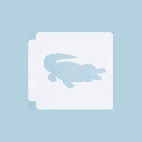 Crocodile Body 783-C008 Stencil Silhouette