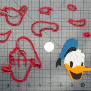Donald Duck Head 266-D033 Cookie Cutter Set