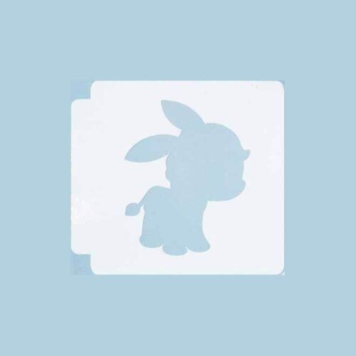 Donkey Body 783-C009 Stencil Silhouette