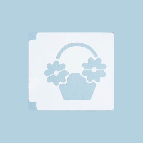 Flower Basket 783-C081 Stencil