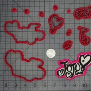 Jojo Siwa Signature Logo 266-C928 Cookie Cutter Set