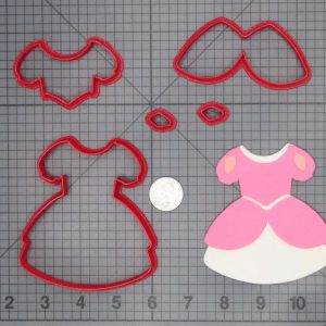 Little Mermaid - Ariel Chibi Pink Dress 266-C884 Cookie Cutter Set