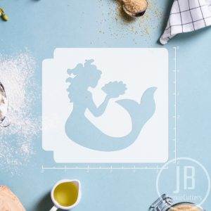 Mermaid 783-B440 Stencil Silhouette