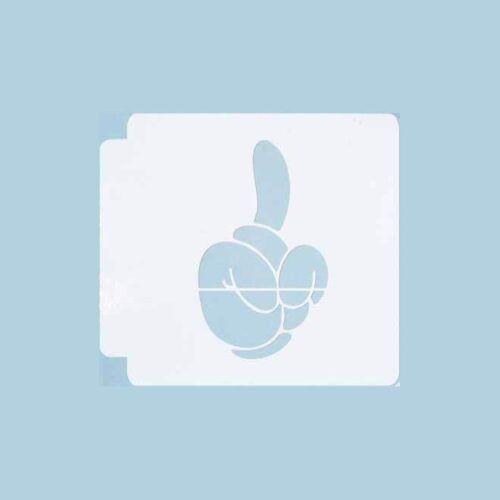 Mickey Glove Hand One 783-B852 Stencil