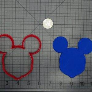 Mickey Mouse Head 266-D119 Cookie Cutter Silhouette