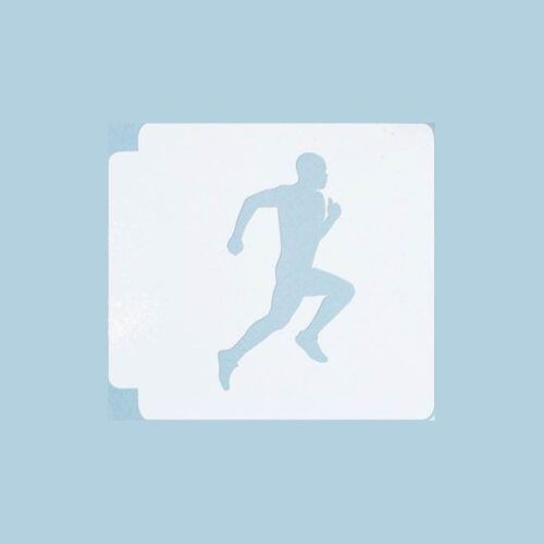 Runner 783-B449 Stencil Silhouette