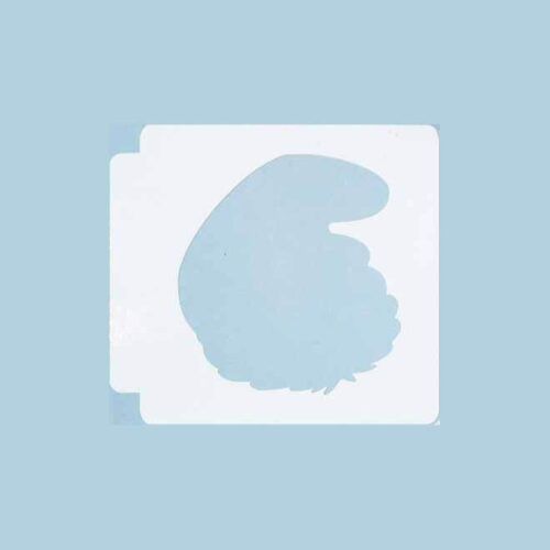 Smurf - Grandpa Smurf 783-B933 Stencil Silhouette