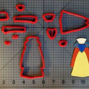 Snow White and the Seven Dwarfs - Snow White Maiden Dress 266-C714 Cookie Cutter Set