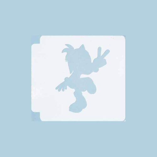 Sonic the Hedgehog - Amy 783-B859 Stencil Silhouette
