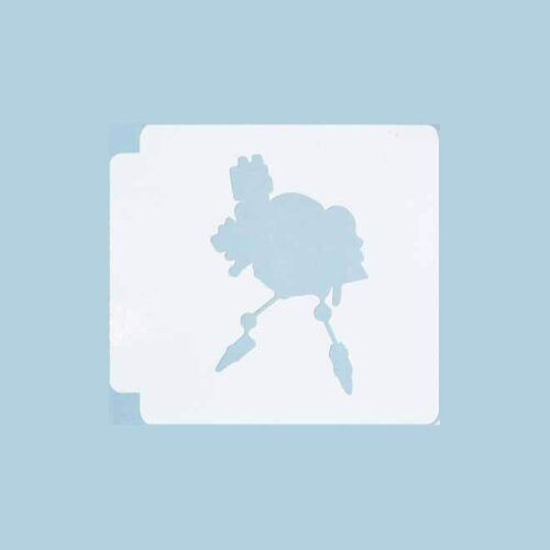 Sonic the Hedgehog - EggRobo 783-B861 Stencil Silhouette