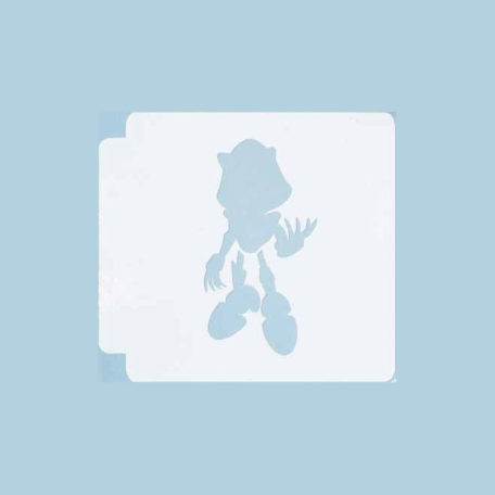 Sonic the Hedgehog - Metal Sonic 783-B860 Stencil Silhouette