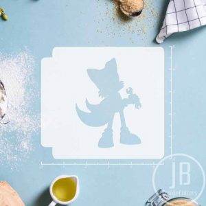 Sonic the Hedgehog - Tails 783-B863 Stencil Silhouette