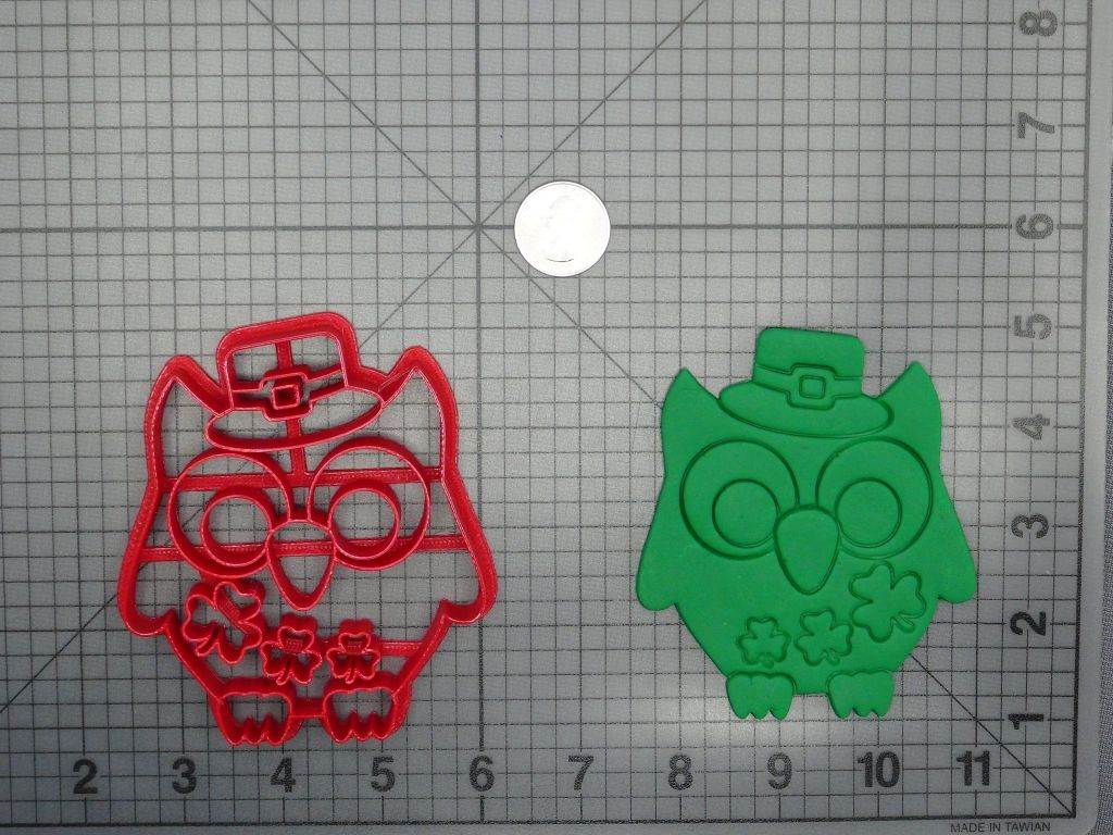 St Patricks Day Owl 266-D021