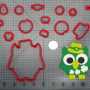 St. Patricks Day Owl 266-D045 Cookie Cutter Set